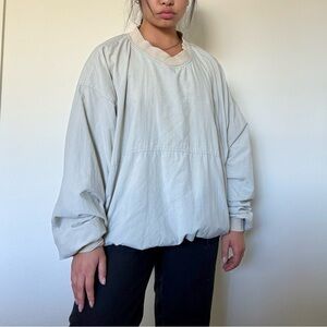 Dockers golf windbreaker Cream pullover jacket